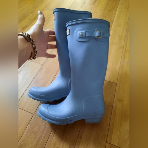 Hunter Shoes Baby Blue Hunter Boots Boy Or Girl Poshmark